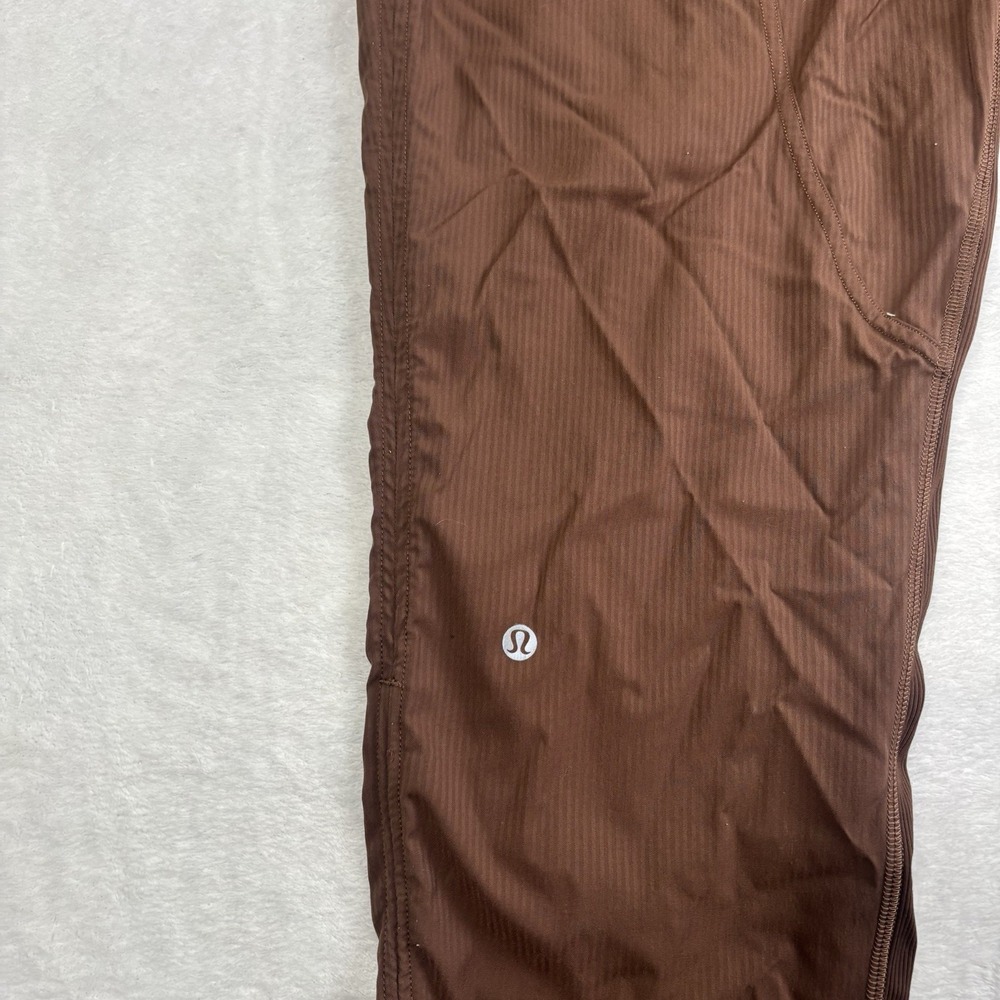 Lululemon Java Brown Mid-Rise Studio Cropped Capr… - image 6